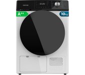 Secadora bomba de calor blanca con capacidad de 10kg, clase a++, 14 programas con secado automático y funciones spa care, planchado fácil, pro care, 4 niveles de intensidad de secado, tambor inox.