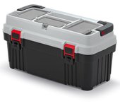 Caja de herramientas, Kistenberg, modelo OPTIMA KOPA6030, ideal para condiciones extremas, impermeable, cuerpo resistente, organizador superior, portador interno, cierres duraderos