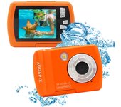 Easypix Aquapix W2024 Splash Orange Cámara de Fotos Digital de 16 Mill. Pixel Naranja Impermeable