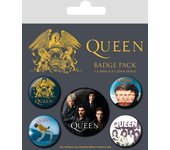 Branpresto Pack CHAPAS Queen Classic, Metal, Multicolor, 10 x 12.5cm, 2