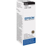 Epson T6641 - Cartucho de tinta para impresoras para Epson L100/L110/L200/L300/L355/L550, color negro