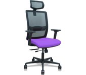 Piqueras y Crespo Silla Haches Tejido Bali Lila