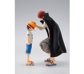 TAMASHII NATIONS, One Piece, Shanks & Monkey D. Luffy, Childhood, Figura de acción de Bandai Spirits S.H.Figuarts