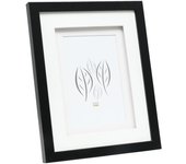 Paspartú Deknudt S65KK2, Madera Forrada, Color Negro, 13 x 13 Pulgadas