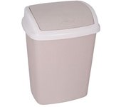 CURVER Dominik Dustbin Polipropileno 46 x 33 x 28 cm (Lux Beige/Beige)