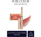 Pure color explicit lip shine barra de labios #imaginary-07 1 u