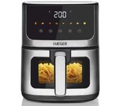 HAEGER Freidora de Aire Magic Window Gris 1400 W