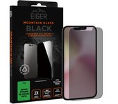 Eiger Mountain Glass - Vidrio templado Premium 2.5D Privacy para Apple iPhone 13/13 Pro / 14/16e