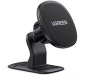 UGREEN Soporte Móvil Coche Magnético, Soporte Iman Móvil Coche Car Phone Holder Adhesivo 3M Rotación 360° Sujeta Movil Coche Compatible con iPhone 14 13 12 11 X XR,Xiaomi Redmi Note 11 10, Galaxy S22
