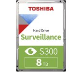 Toshiba S300 Surveillance disco duro interno 8 TB 7200 RPM 256 MB 3.5" Serial ATA III