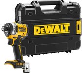 Atornilladora de Impacto DEWALT 18V DCF860NT, 208Nm, Diseño Compacto, TSTAK, Alta Potencia y Rendimiento, Ideal para Profesionales y Trabajos Exigentes