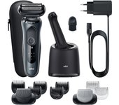Braun 61-n7650cc afeitadora en seco y hÚmedo con centro smartcare, negro