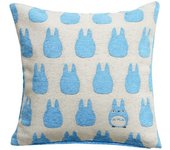 Mon Voisin Totoro oreiller Silhouette Totoro Bleu 45 x 45 cm
