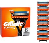 Gillette Fusion 5 Cuchillas de Afeitar Hombre, Paquete de 8 Cuchillas de Recambio (el embalaje puede variar)