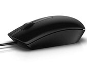 DELL MS116 ratón Oficina Ambidextro USB tipo A Óptico 1000 DPI