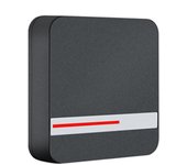 MARKELL Lector RFID de gran alcance, 125 kHz, 13,56 MHz, lector de tarjetas de proximidad inteligente, sistema de control de acceso, IP68, resistente al agua, duradero (R3MF 13,56 MHz)