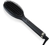 ghd Glide - Cepillo térmico alisador de pelo para un acabado liso natural sin esfuerzo, Acabado Suave, Brillante y Sin Frizz, Púas Cerámicas - Para Todo Tipo de Cabello -Color Negro, (Enchufe Europeo)