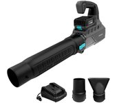 Cecotec Soplador a Batería 21V de Alta Potencia Airforce 4000 Bazooka Turbo. Motor sin escobillas, Brushless. Tecnología Xmotor. Velocidad hasta 200km/h, Volumen hasta 740 m³/h, Función Turbo