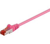 Microconnect SSTP620PI cable de red Rosa 20 m Cat6 S/FTP (S-STP)
