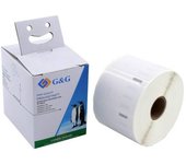 G&g etiketten 32mm x 57mm sw-ws komp. m. dymo 11354/ s0722540