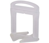 RUBI 2841 | Bridas de Nivelación para Cerámica | Brida de 1,5 mm para Baldosas Cerámicas de entre 3 y 12 mm | Para Formatos de 30x30 cm y Superiores | 200 unidades | BRIDA DELTA LEVEL SYSTEM