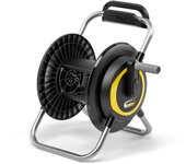 Kärcher 2.645-371.0 carrete de manguera de jardín Carrete de pie Negro, Amarillo