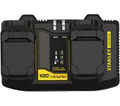 STANLEY Fatmax SFMCB24 QW cargador doble V20 li-ion 18V 2 X 4A