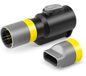 Kärcher Shoe!Cleaner SE 3 Compact, SE 4, 5, 6, accesorio original para lava-aspiradoras de Kärcher, limpieza de zapatos deportivos e informales, sin goteo, cerdas blandas, función de enjuague
