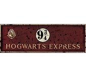 sd toys Poster Cristal Hogwarts Express Glass Poster 60X20 Harry Potter Official Merchandising