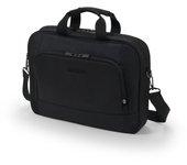 DICOTA Eco Top Traveller Base 13-14,1 - Maletín Ligero para portátil con Acolchado de protección y Espacio de Almacenamiento, Negro