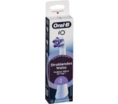 Oral-B iO - Juego de 2 cabezales para cepillo de dientes eléctrico Oral-B iO, color blanco
