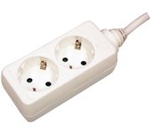 Base múltiple 2 tomas Económica 3 mts Electro DH 36.190/3 8430552121922