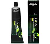 inoa color 5.17 castaño claro ceniza frio 60 gr, Loreal