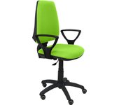 Piqueras y Crespo Elche Silla de Oficina, Tela, Pistacho, 109x46x46 cm