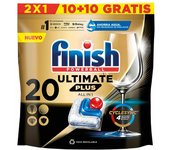 Finish Pastillas para Lavavajillas Ultimate Plus (20 Unidades)
