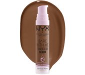 NYX Professional Makeup Bare With Me Serum Corrector, Natural, Cobertura Media, Mocha, 9,6ml