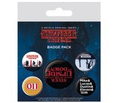 608911 - Stranger Things - Pin's/Badge - Upside Down (PlayStation 4)