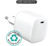 eSTUFF ES637045-BULK cargador de dispositivo móvil Smartphone Blanco Corriente alterna Carga rápida Interior