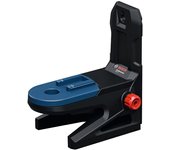 Soporte RM 20 de Bosch Professional (diseño robusto, patas de goma, imanes potentes, orificios para tornillos, compatible con el GCL 12V-50-22 CG, ajuste exacto de la altura con clip para techo DK 20)