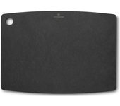 Tabla de corte Victorinox Kitchen Series, modelo para cortar y servir alimentos, material de papel compuesto, resistente al calor, apta para lavavajillas, negro.