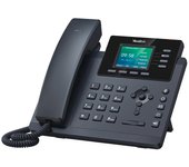 Yealink SIP-T34W - VoIP-Telefon mit Rufnummernanzeige - f?nfwegig Anruffunktion - SIP, SIP v2, SRTP, RTCP-XR, VQ-RTCPXR, ICE - 4 Leitungen - Classic Gray (1301037)