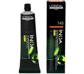 inoa color 7.43 rubio cobrizo dorado 60 gr, Loreal