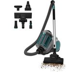 Cecotec Aspiradora de Trineo con o sin Bolsa Conga Rockstar Cyclonic Powerbag. 900W, Succión Potente de 175AW y 20Kpa, Depósito 2L, Fácil de Vaciar e Higiénico, Radio de Acción 10m, 4 Accesorios