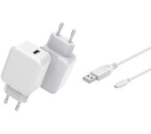CoreParts MBXUSB-AC0010 cargador de dispositivo móvil Universal Blanco Corriente alterna Interior