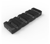 Four-bay charger for castles
