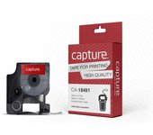 Capture CA-18491 etiqueta de impresora Negro, Amarillo