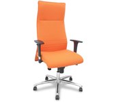 Piqueras y Crespo (PIQU7 Sillón Albacete XL Bali Naranja hasta 160kg Sillas de Oficina, Talla Unica