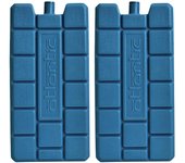 2 bloques de congelador azules de 200 ml - Pequeña caja térmica reutilizable para congelador, camping, viajes, picnic, almuerzo al aire libre, paquetes de hielo - por Atlantic