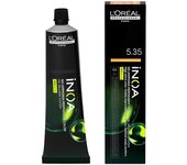 inoa color 5.35 castaño claro dorado caoba 60 gr, Loreal