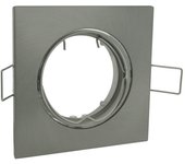 Aro embellecedor Bombilla GU10 Cuadrado mate Electro Dh 12.672/BC/Z/NI 8430552116638
